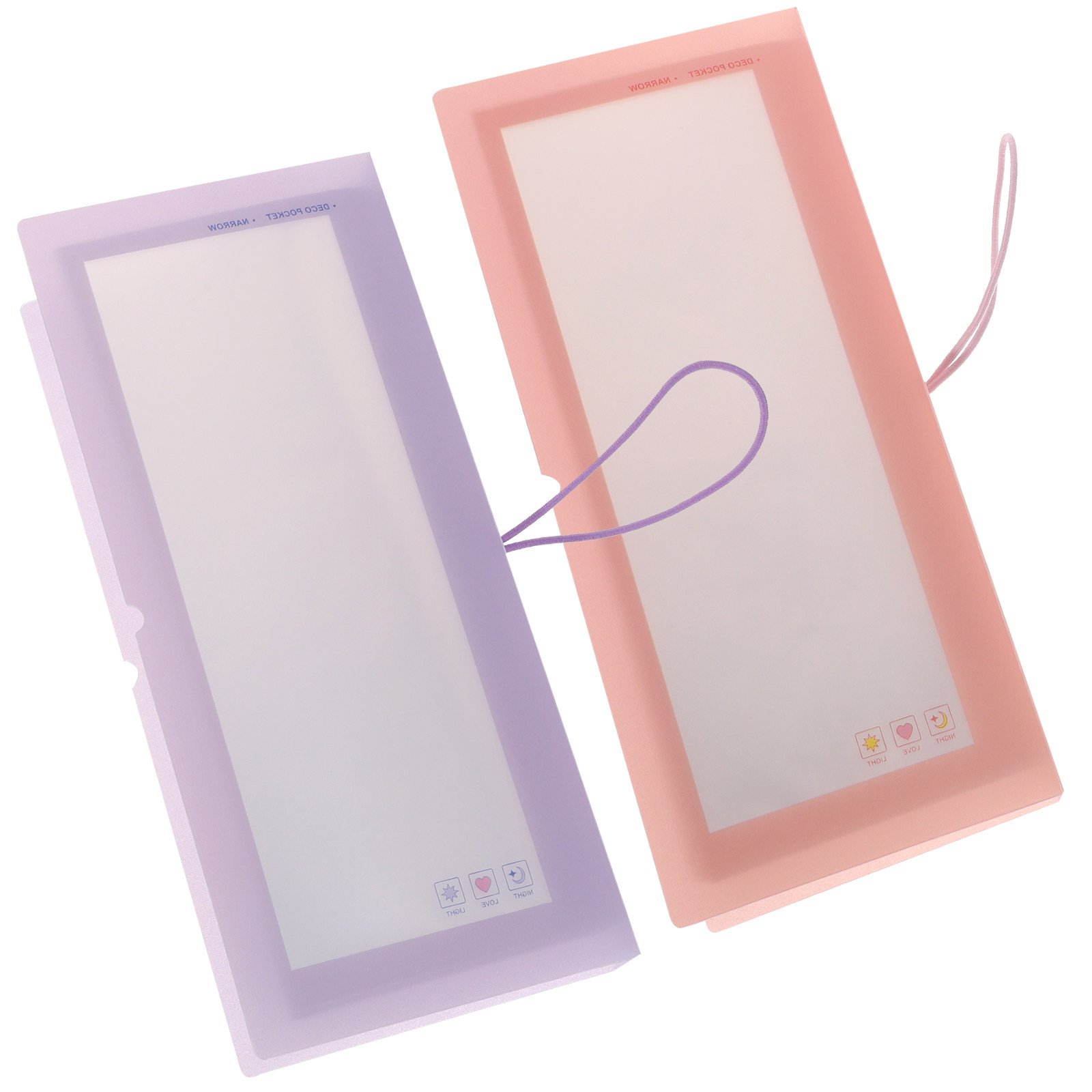 Stationery Books - 2 stuks doorzichtige opbergalbum-stickerorganizer, boek voor