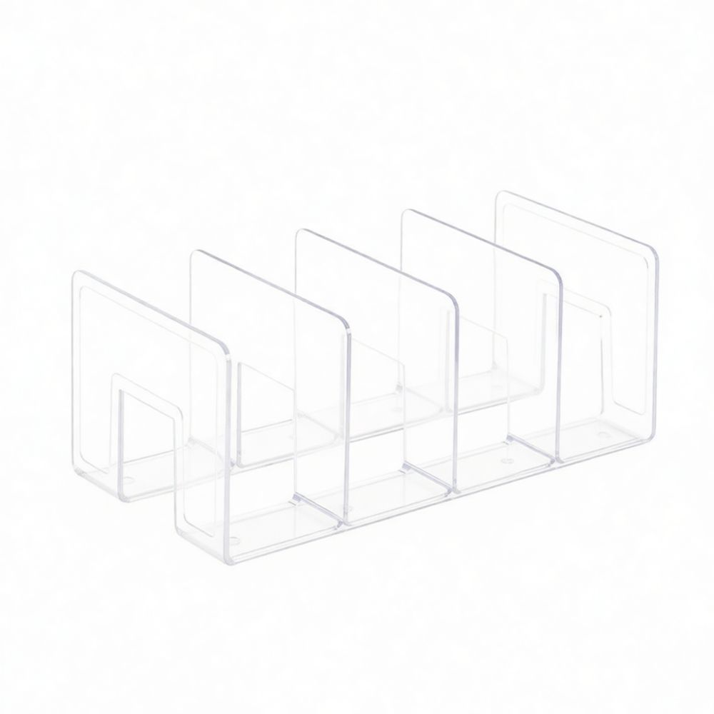 Clear Acrylic Book Stand Holder - Acryl boekenhouder, bureau-organizer, transparante plank, archiefrek,
