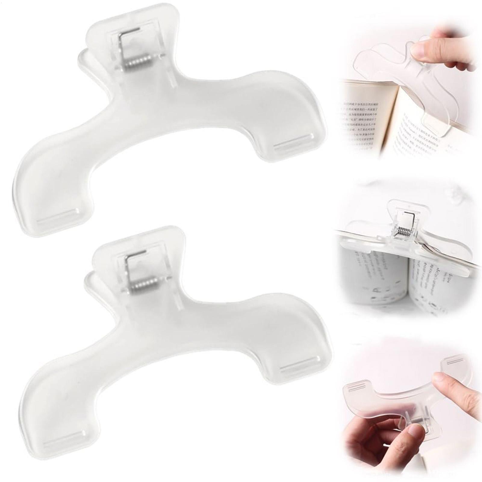 Stationery Books - 1PC Transparante Cover Boekclip Staartjasklip Bill