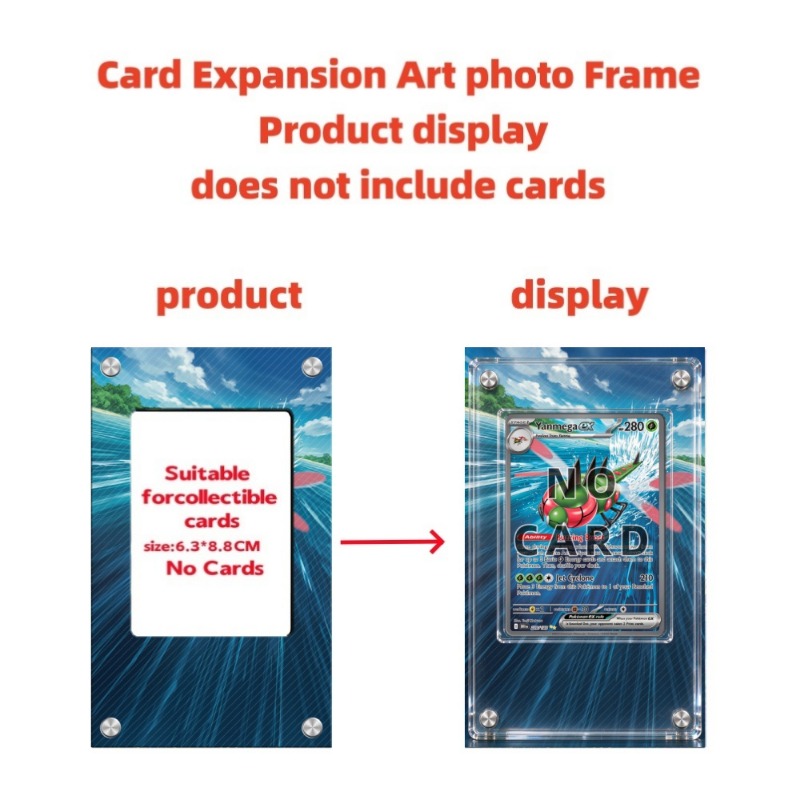 Music - Hoogwaardig acryl anime battle card display