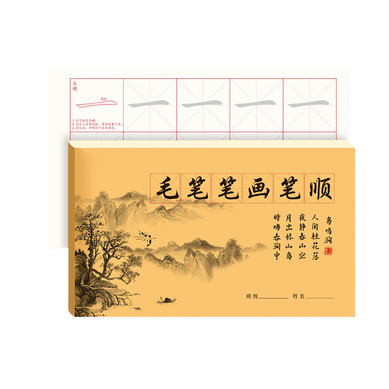 Chinese Calligraphy Practice Book - Regular Script Kalligrafie Copybook Traditionele Xuan