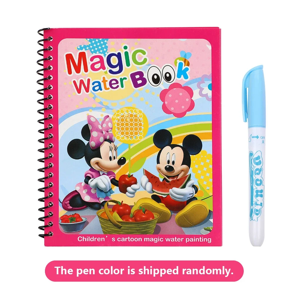 Reusable Water Magic Coloring Book - Disney Frozen kinderpuzzel, Mickey & Minnie