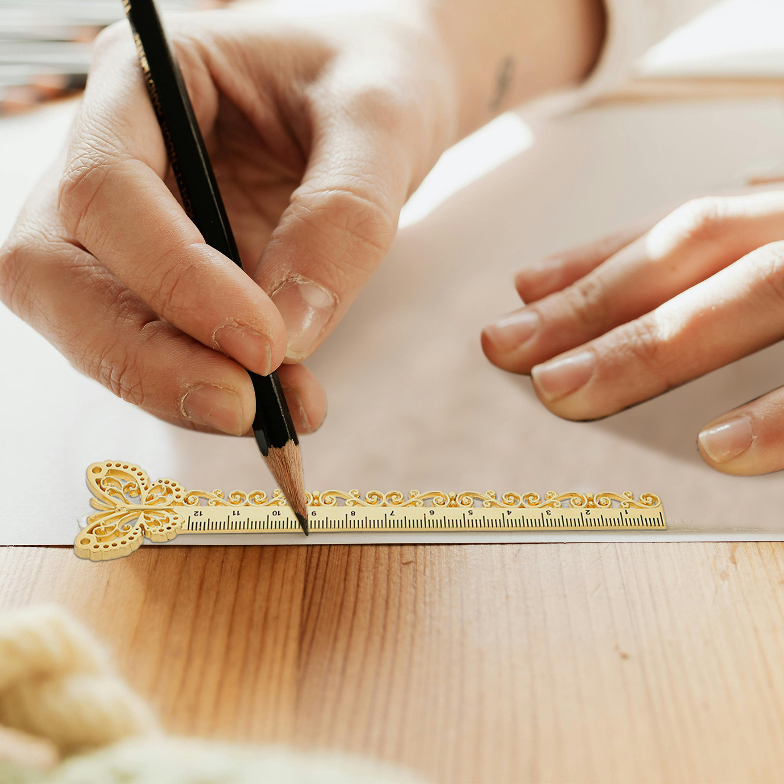 Legering bladwijzerliniaal, ho - Stationery Books recensie en prijs