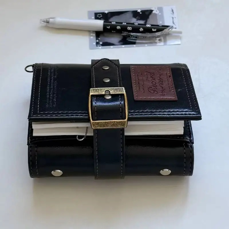 M5 drievoudig opvouwbare vinta - Vintage Leather Journal Notebook recensie en prijs