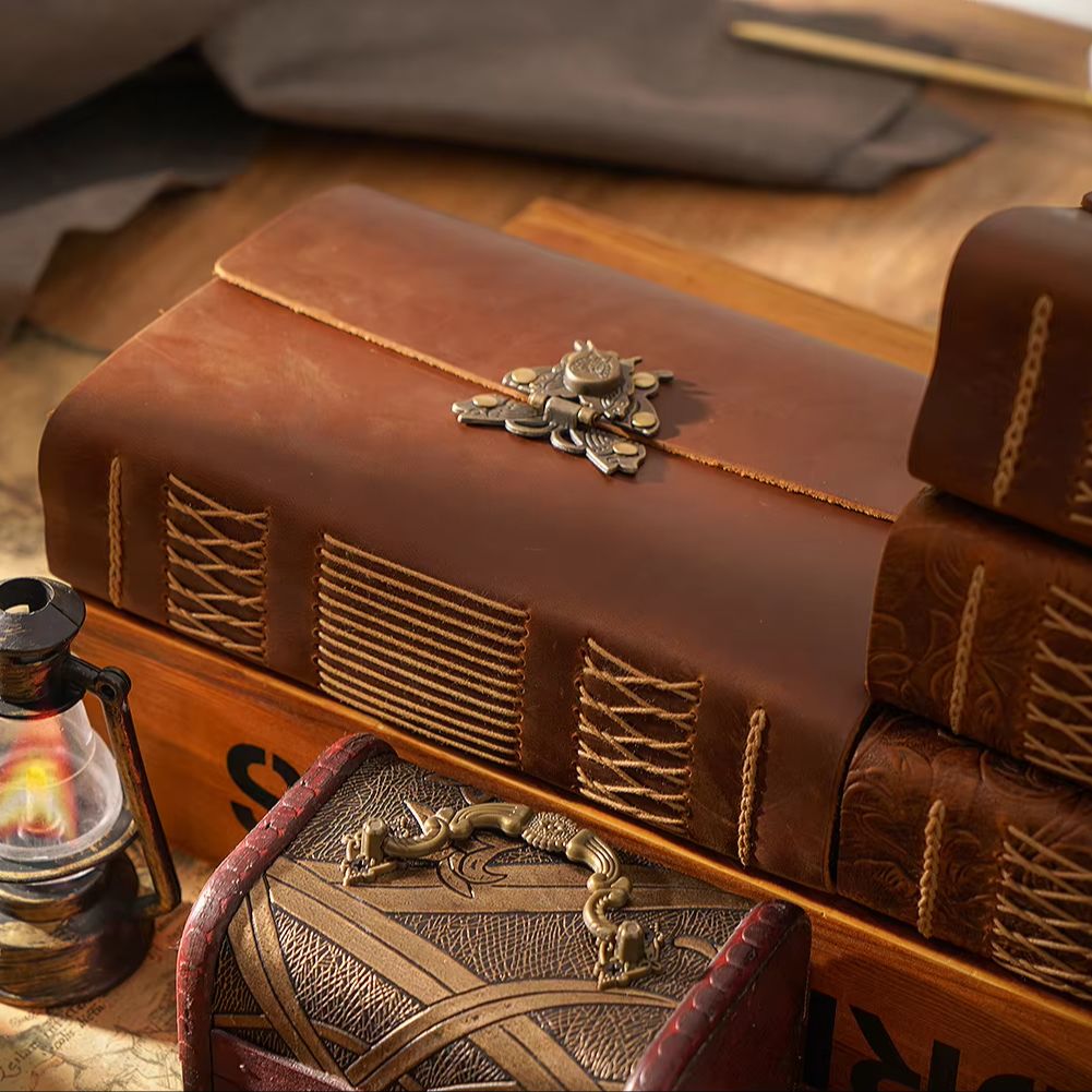 Vintage Crazy Horse notitieboe - Vintage Leather Journal Notebook recensie en prijs