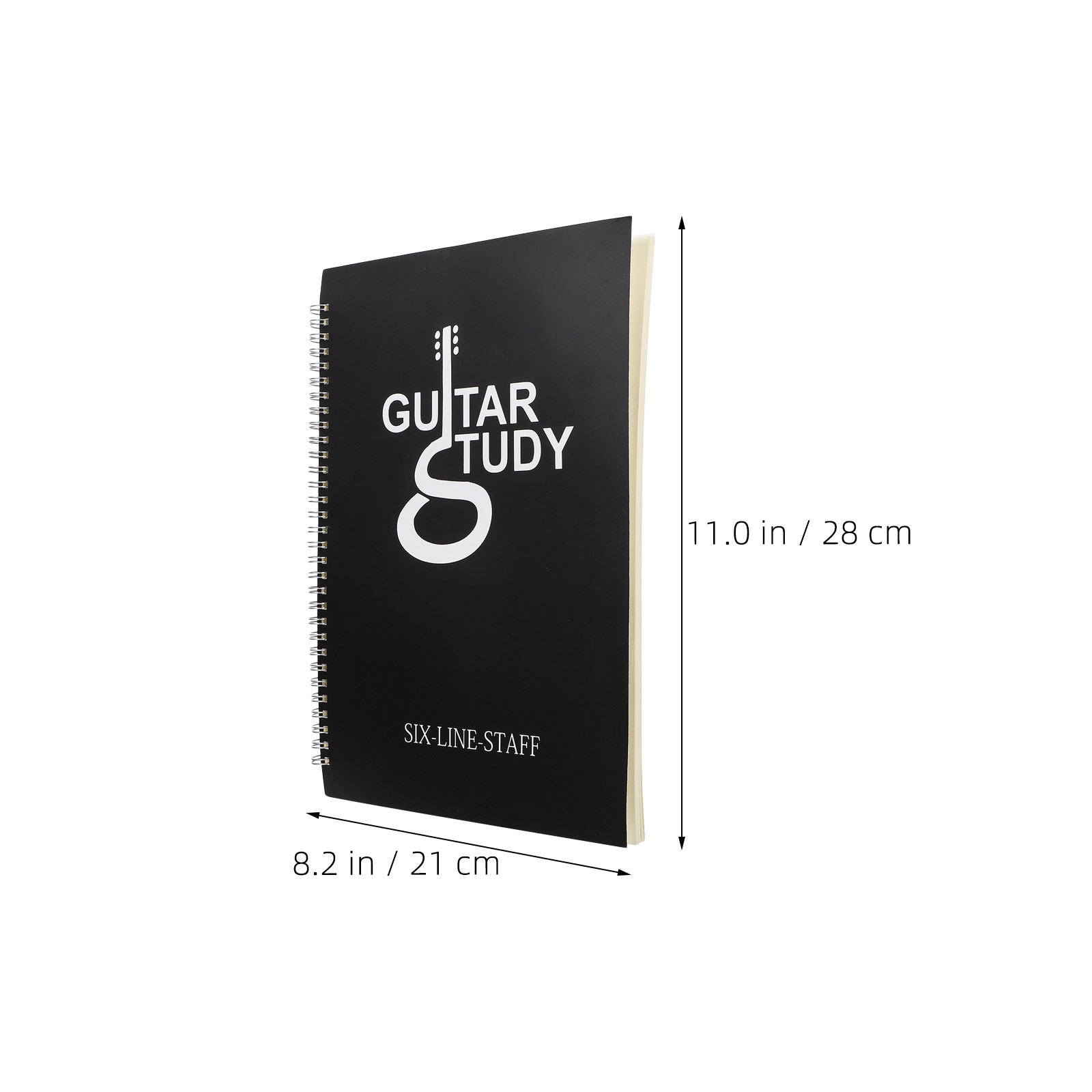 2 stuks 6-snarige gitaar tabul - Blank Sheet Music Notebook recensie en prijs